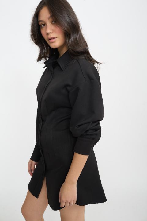 Abito camicia nero - Autunno - Inverno 2025 | Brend
