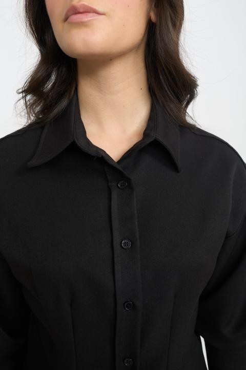 Abito camicia nero - Autunno - Inverno 2025 | Brend