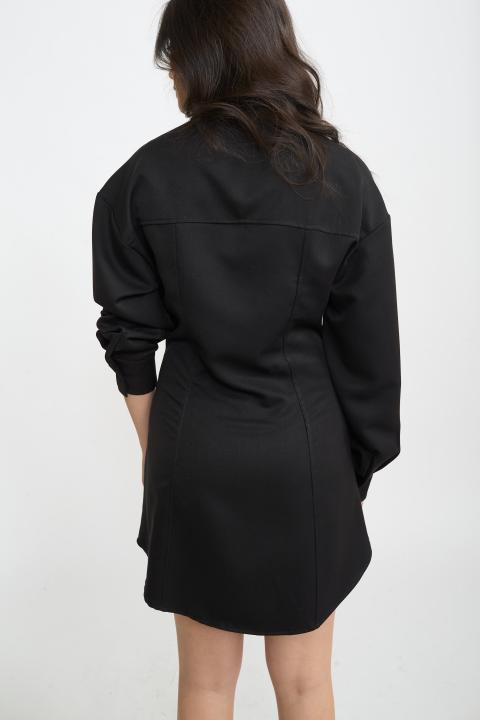 Abito camicia nero - Autunno - Inverno 2025 | Brend