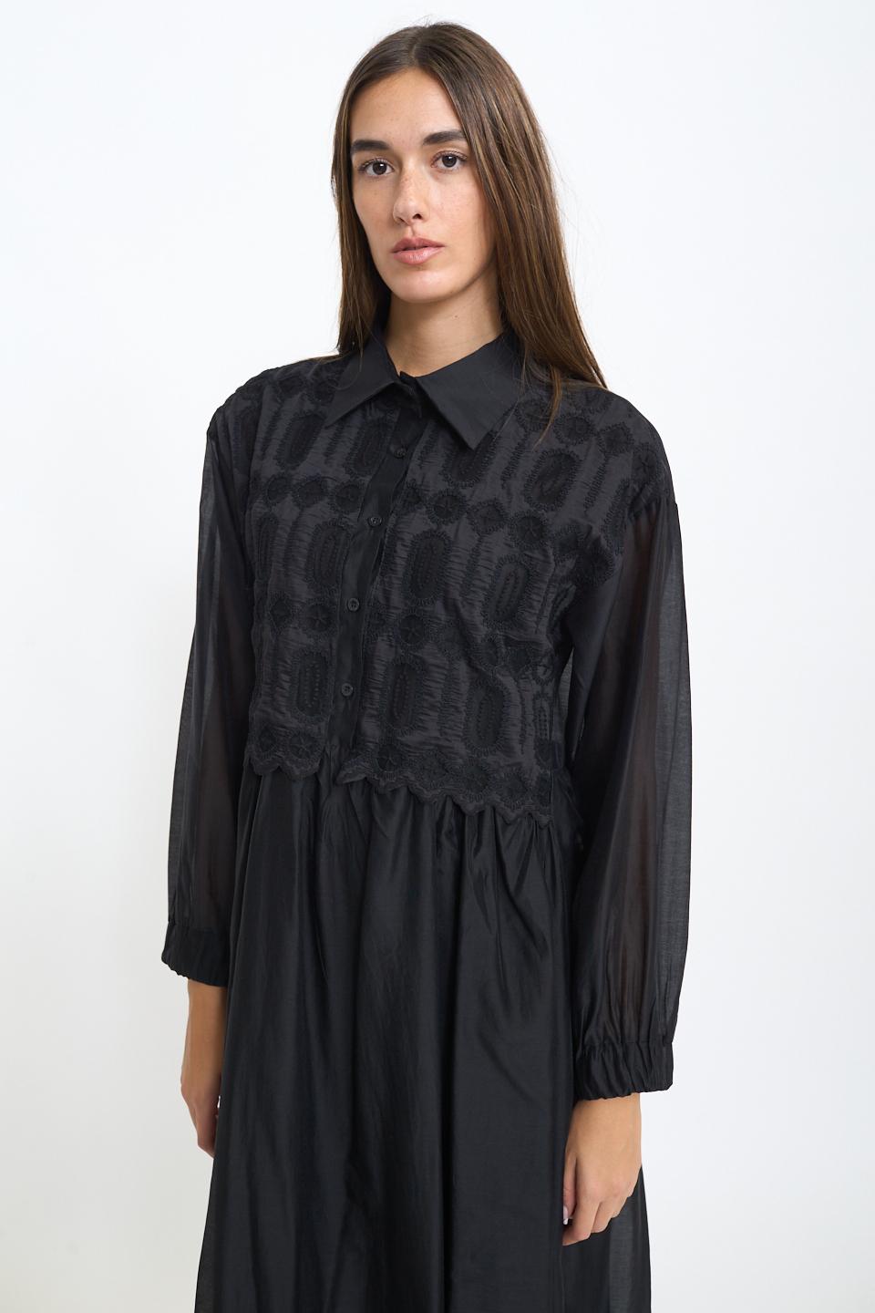 Chemisier pizzo nero - Autunno - Inverno 2025 | Brend