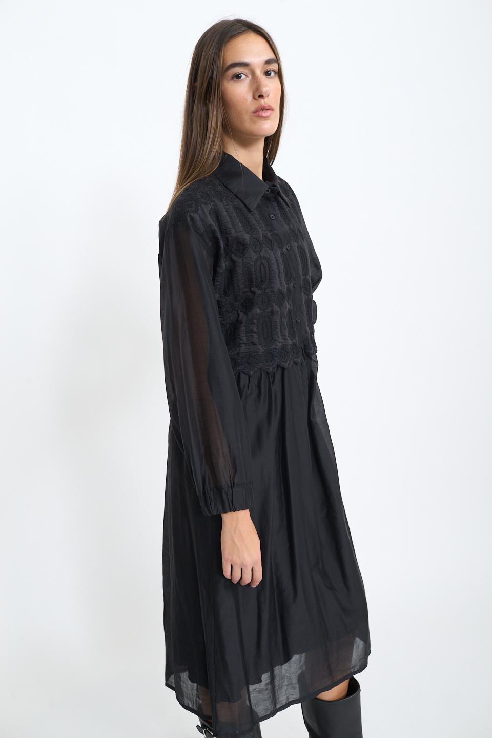 Chemisier pizzo nero - Autunno - Inverno 2025 | Brend