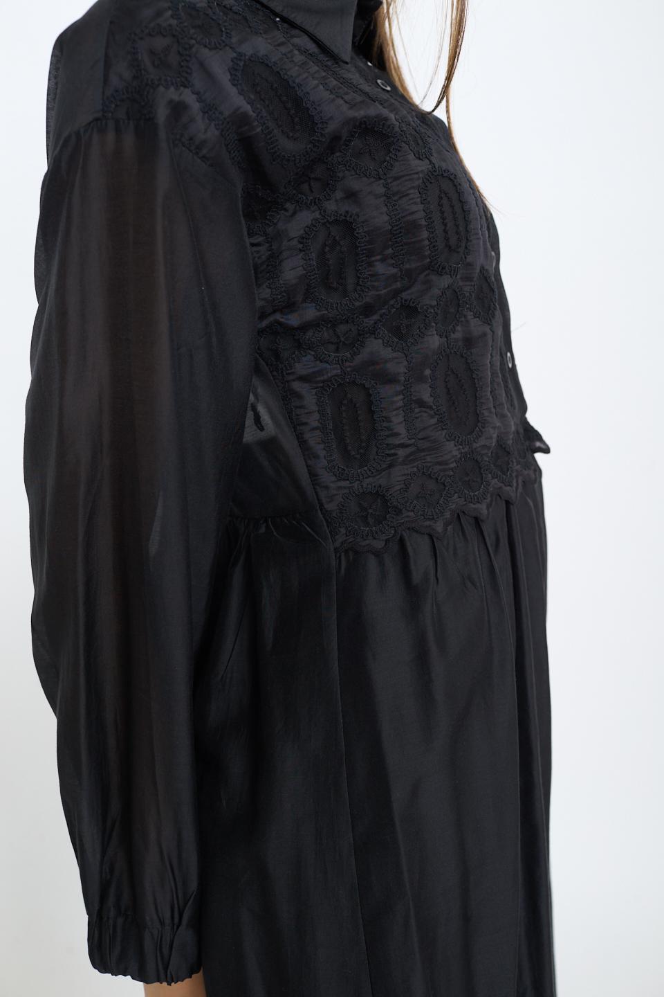 Chemisier pizzo nero - Autunno - Inverno 2025 | Brend