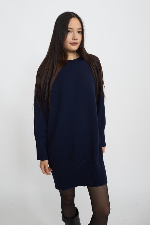 Abito midi maglia blu - Autunno - Inverno 2025 | Brend