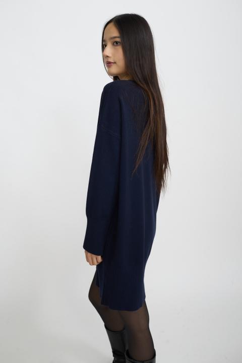 Abito midi maglia blu - Autunno - Inverno 2025 | Brend
