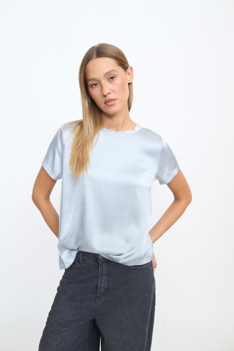 Blusa 1/2 manica argento - Autunno - Inverno 2025 | Brend