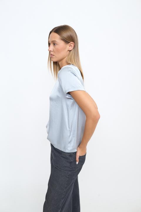 Blusa 1/2 manica argento - Autunno - Inverno 2025 | Brend