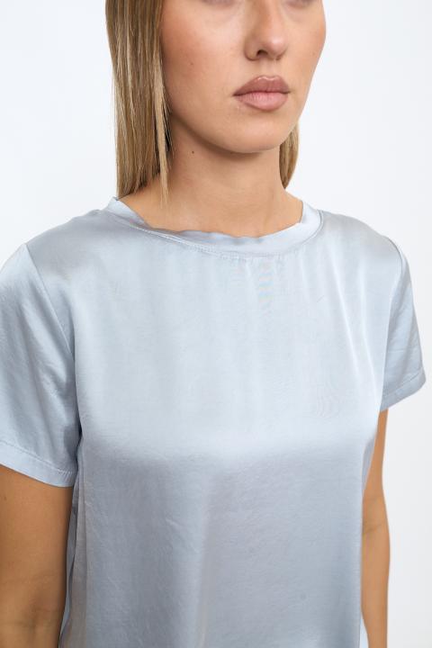 Blusa 1/2 manica argento - Autunno - Inverno 2025 | Brend