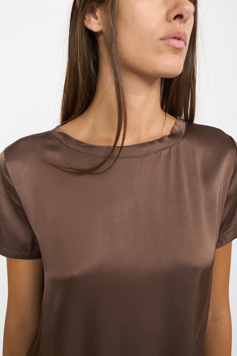 Blusa 1/2 manica espresso - Autunno - Inverno 2026 | Brend