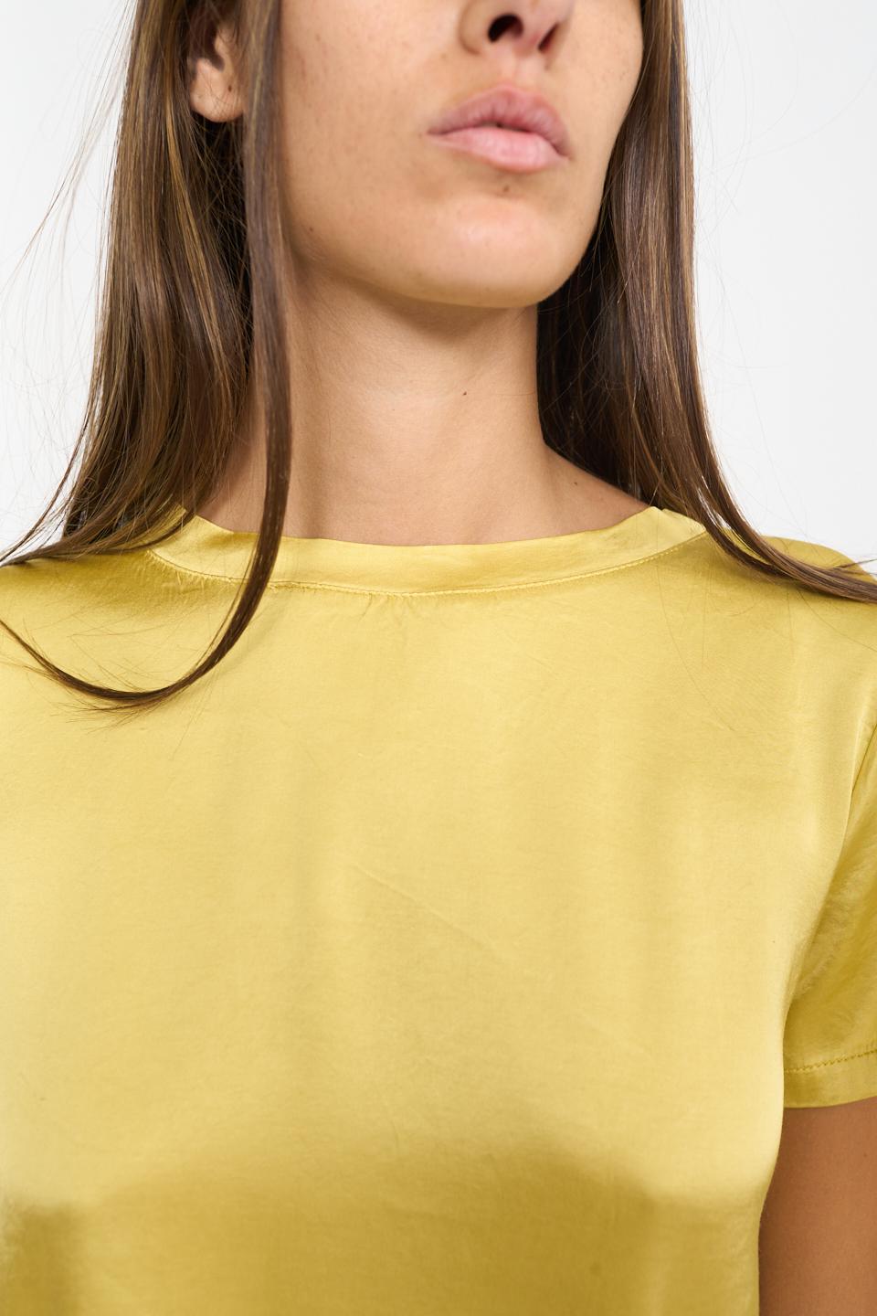 Blusa 1/2 manica giallo minerale - Autunno - Inverno 2026 | Brend