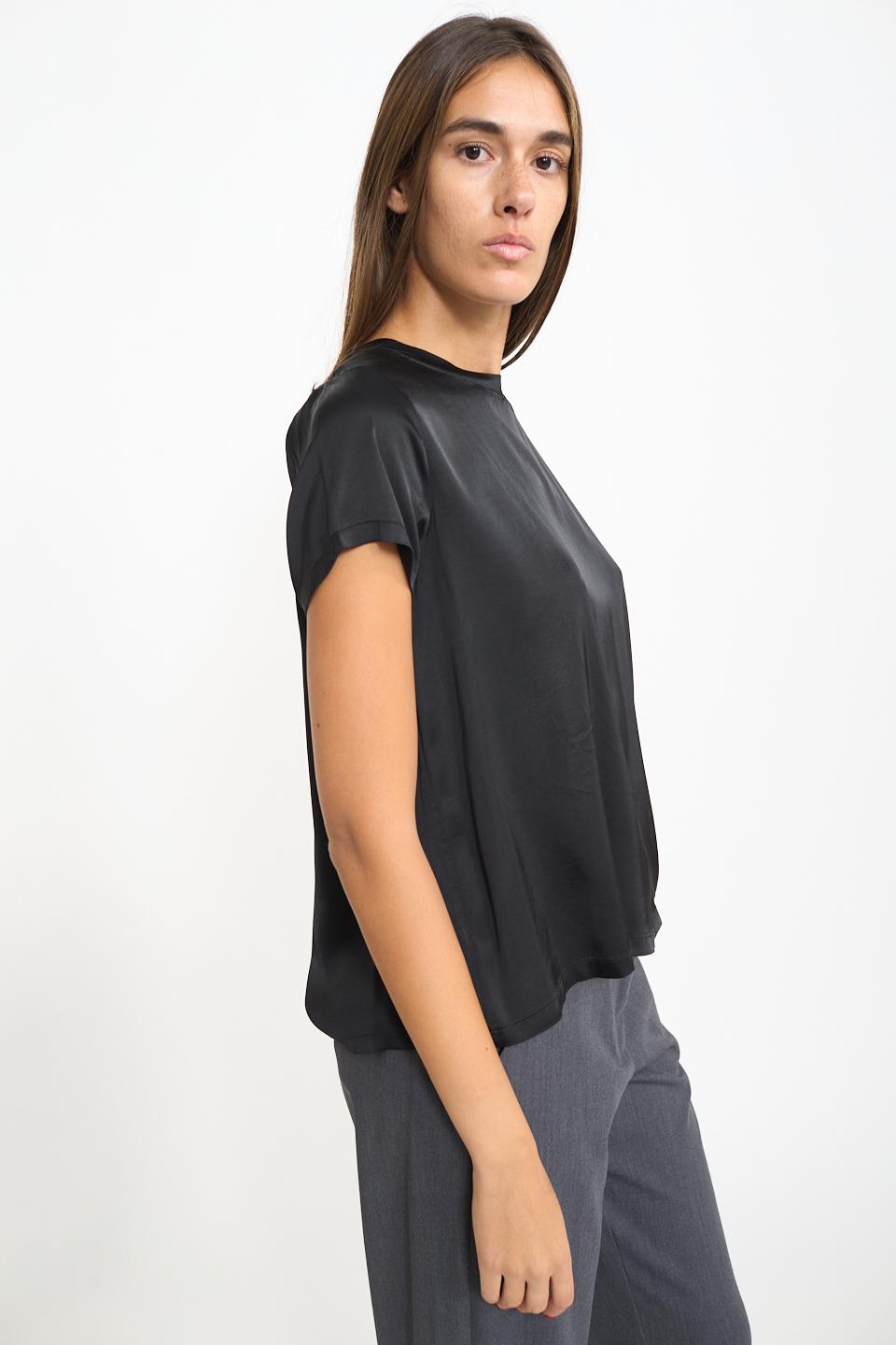 Blusa 1/2 manica nero - Autunno - Inverno 2026 | Brend