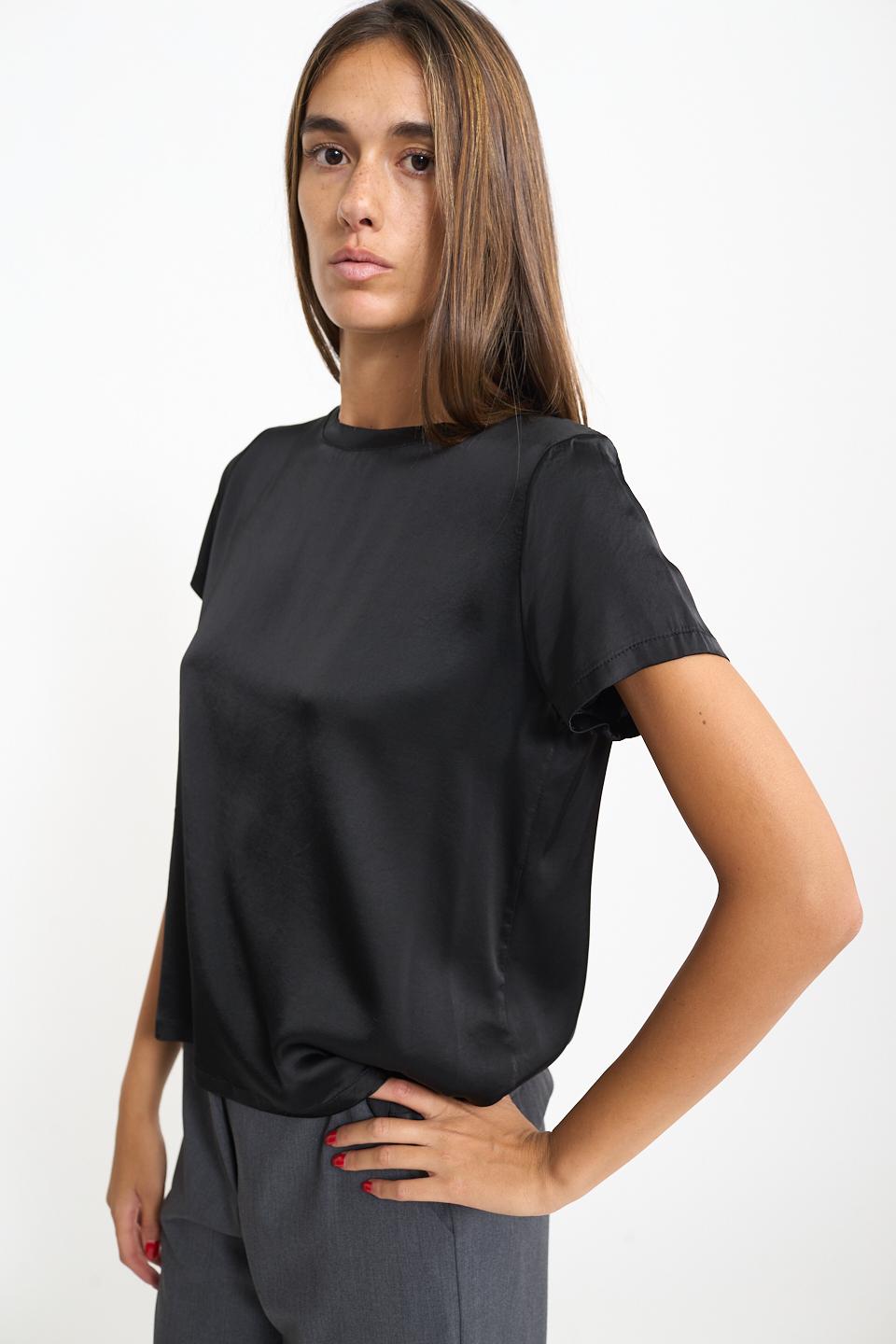 Blusa 1/2 manica nero - Autunno - Inverno 2026 | Brend