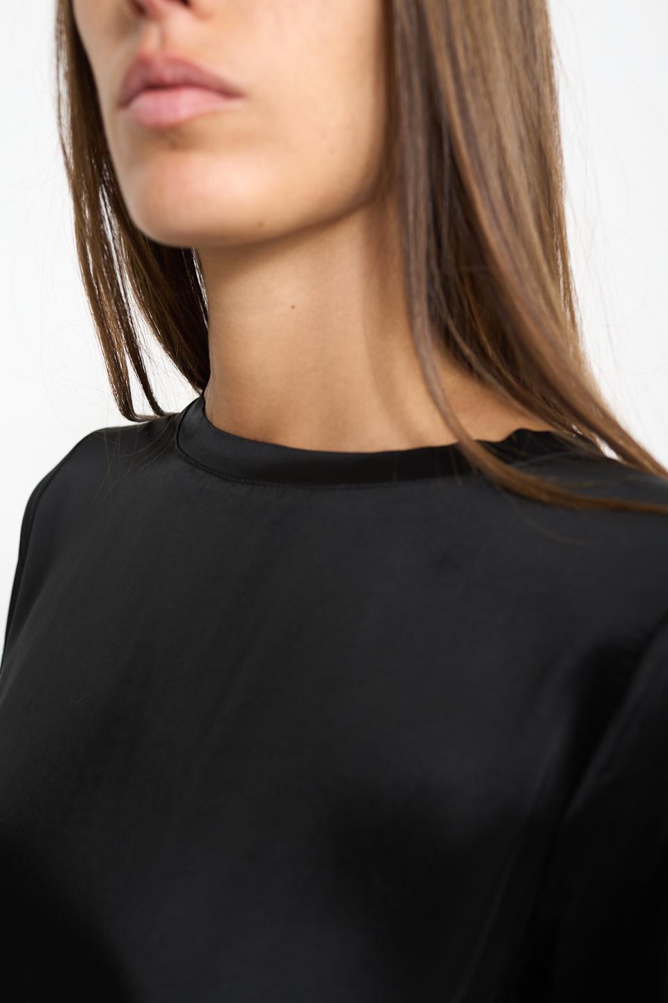 Blusa 1/2 manica nero - Autunno - Inverno 2026 | Brend
