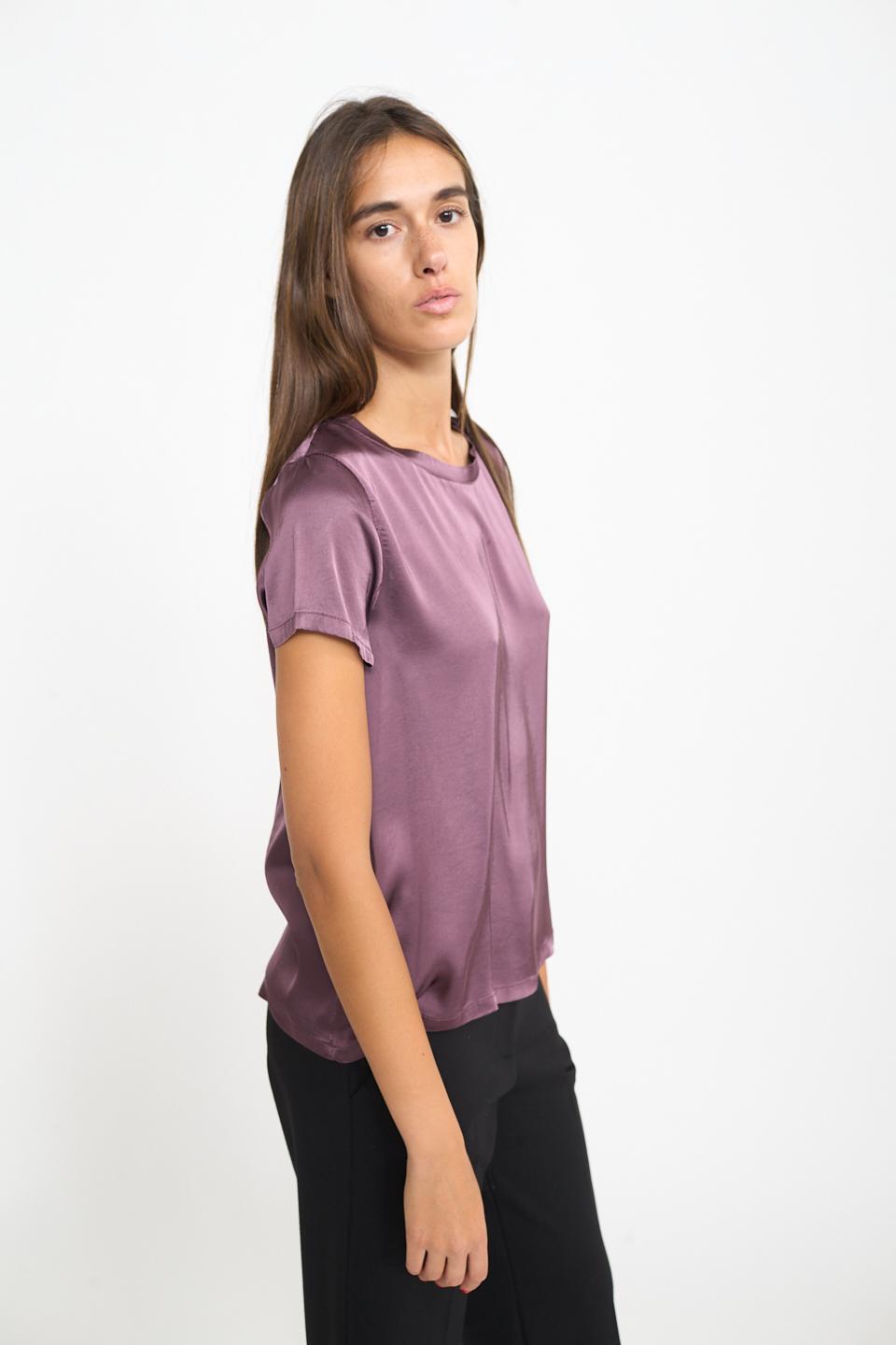 Blusa 1/2 manica prugna - Autunno - Inverno 2026 | Brend