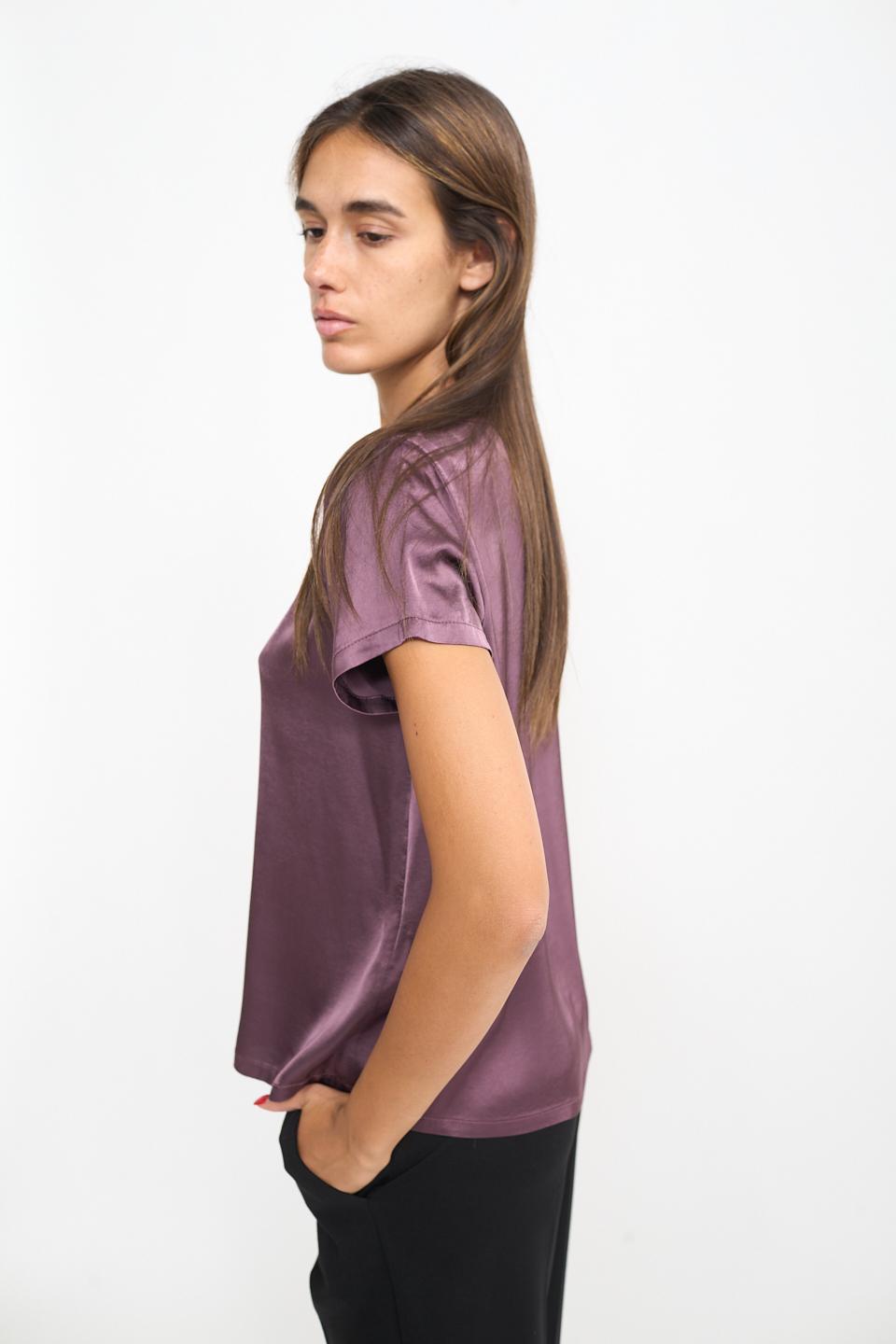 Blusa 1/2 manica prugna - Autunno - Inverno 2026 | Brend
