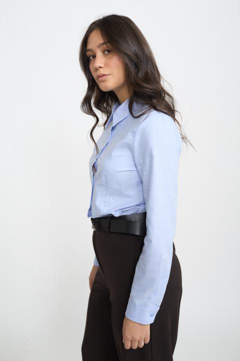 Camicia body celeste ox - Autunno - Inverno 2025 | Brend
