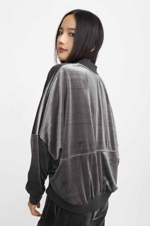 Bomber zip ciniglia grigio - Autunno - Inverno 2025 | Brend