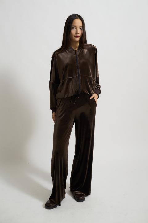 Bomber zip ciniglia moro - Autunno - Inverno 2025 | Brend