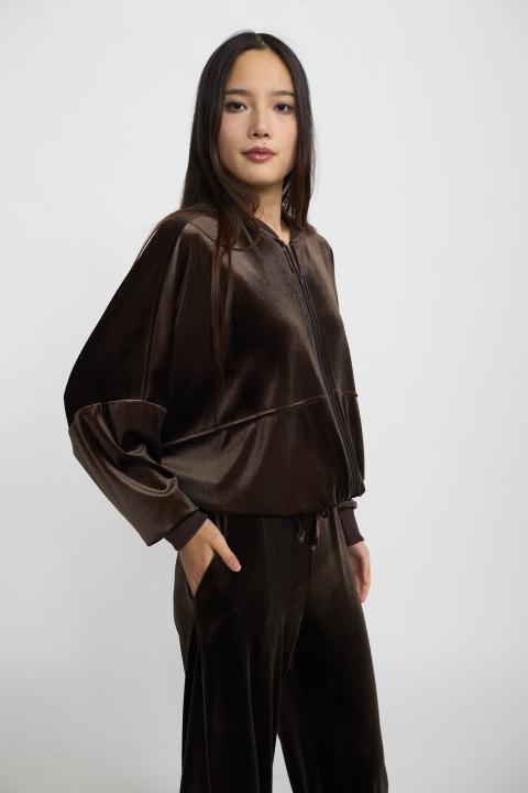 Bomber zip ciniglia moro - Autunno - Inverno 2025 | Brend