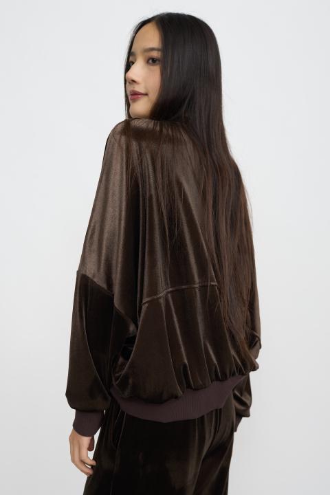 Bomber zip ciniglia moro - Autunno - Inverno 2025 | Brend