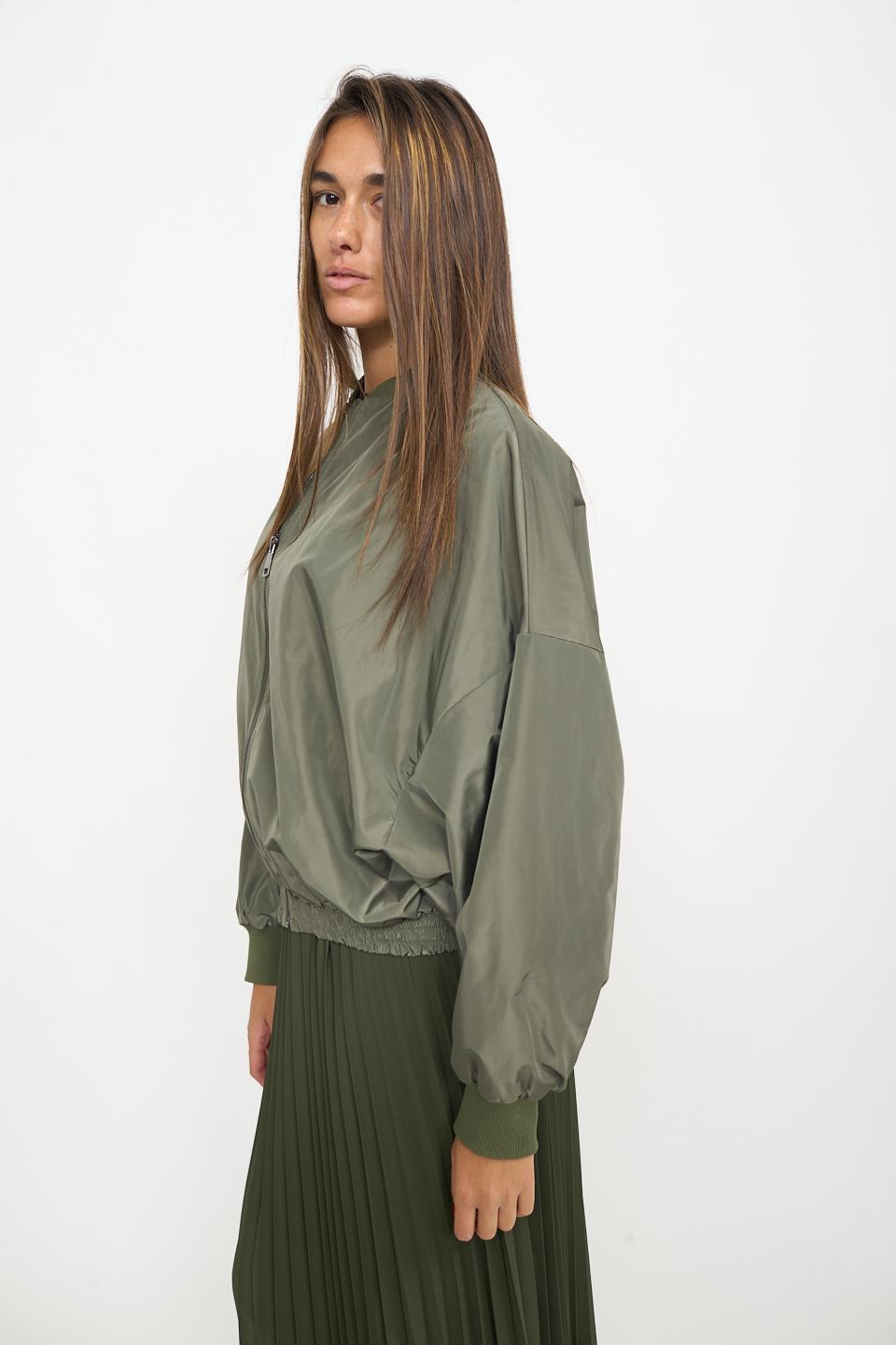 Bomber over taffetà militare - Autunno - Inverno 2026 | Brend