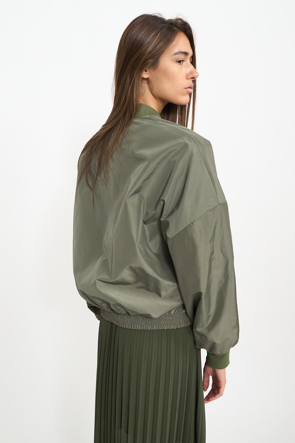 Bomber over taffetà militare - Autunno - Inverno 2026 | Brend