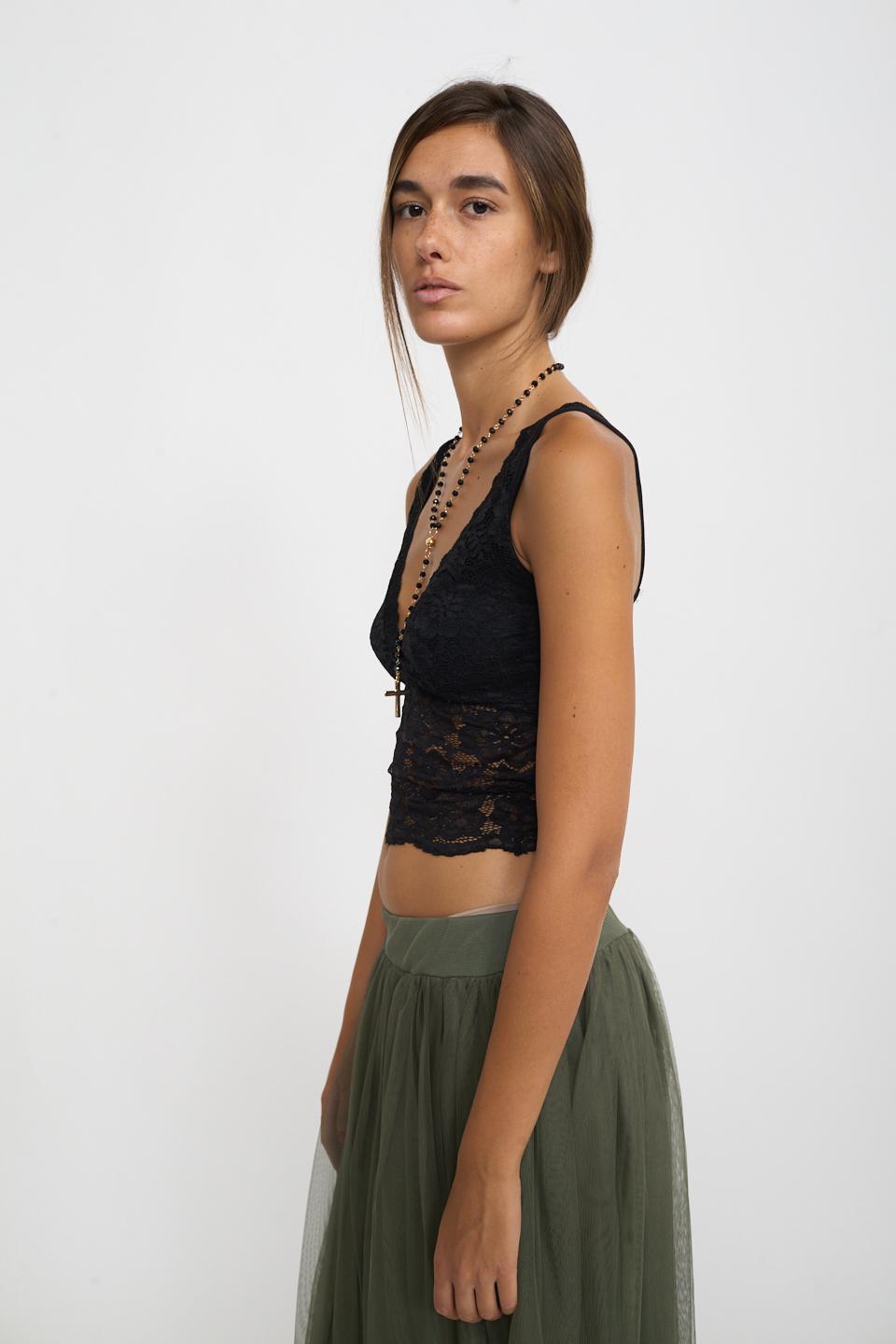 Bralette pizzo nero - Autunno - Inverno 2025 | Brend