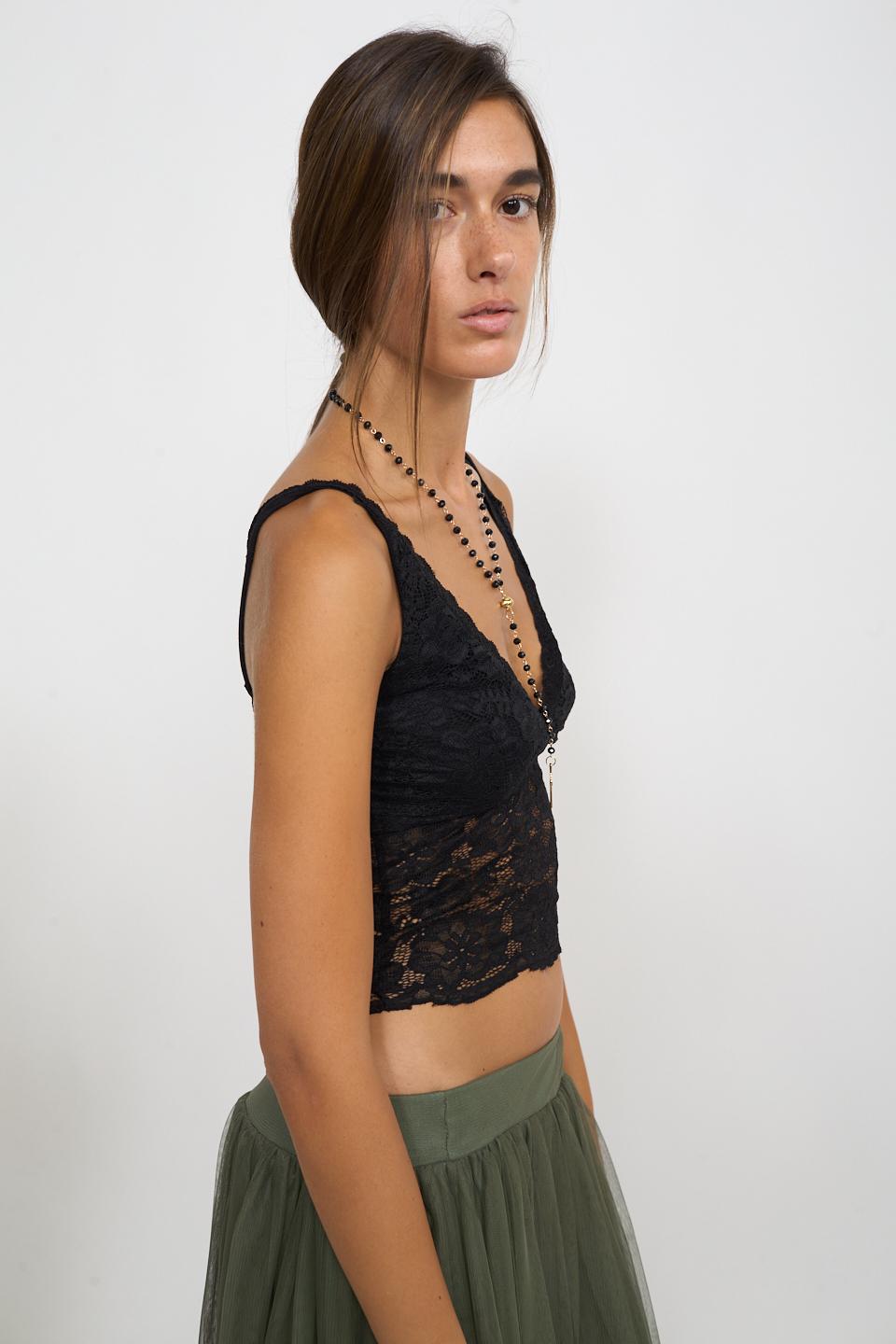 Bralette pizzo nero - Autunno - Inverno 2025 | Brend
