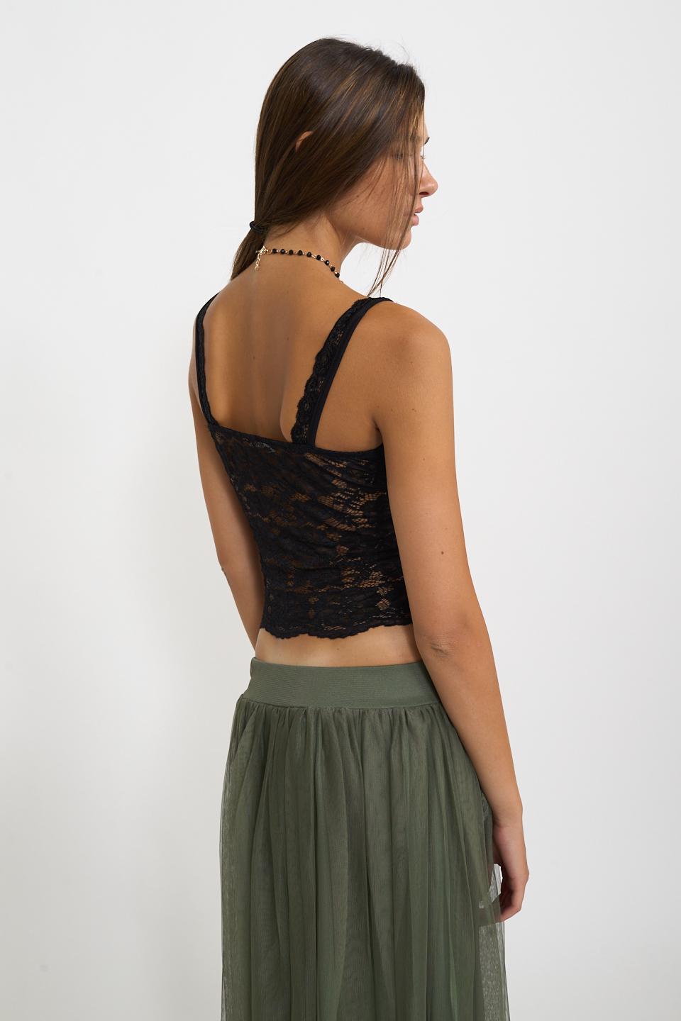Bralette pizzo nero - Autunno - Inverno 2025 | Brend
