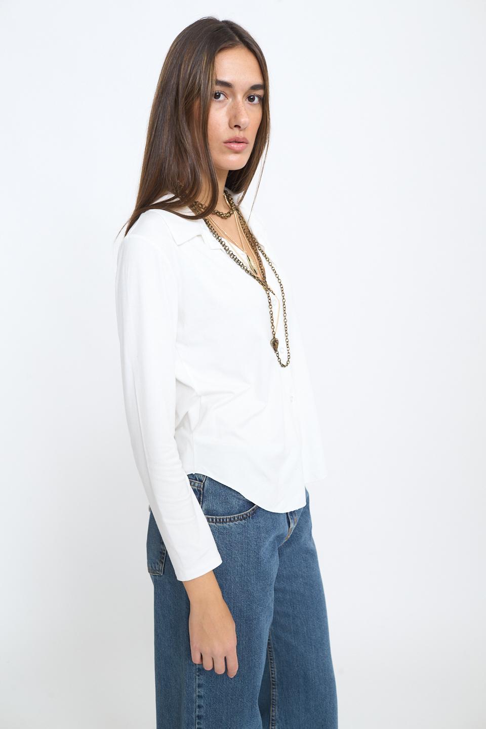 Camicia jersey panna - Autunno - Inverno 2025 | Brend