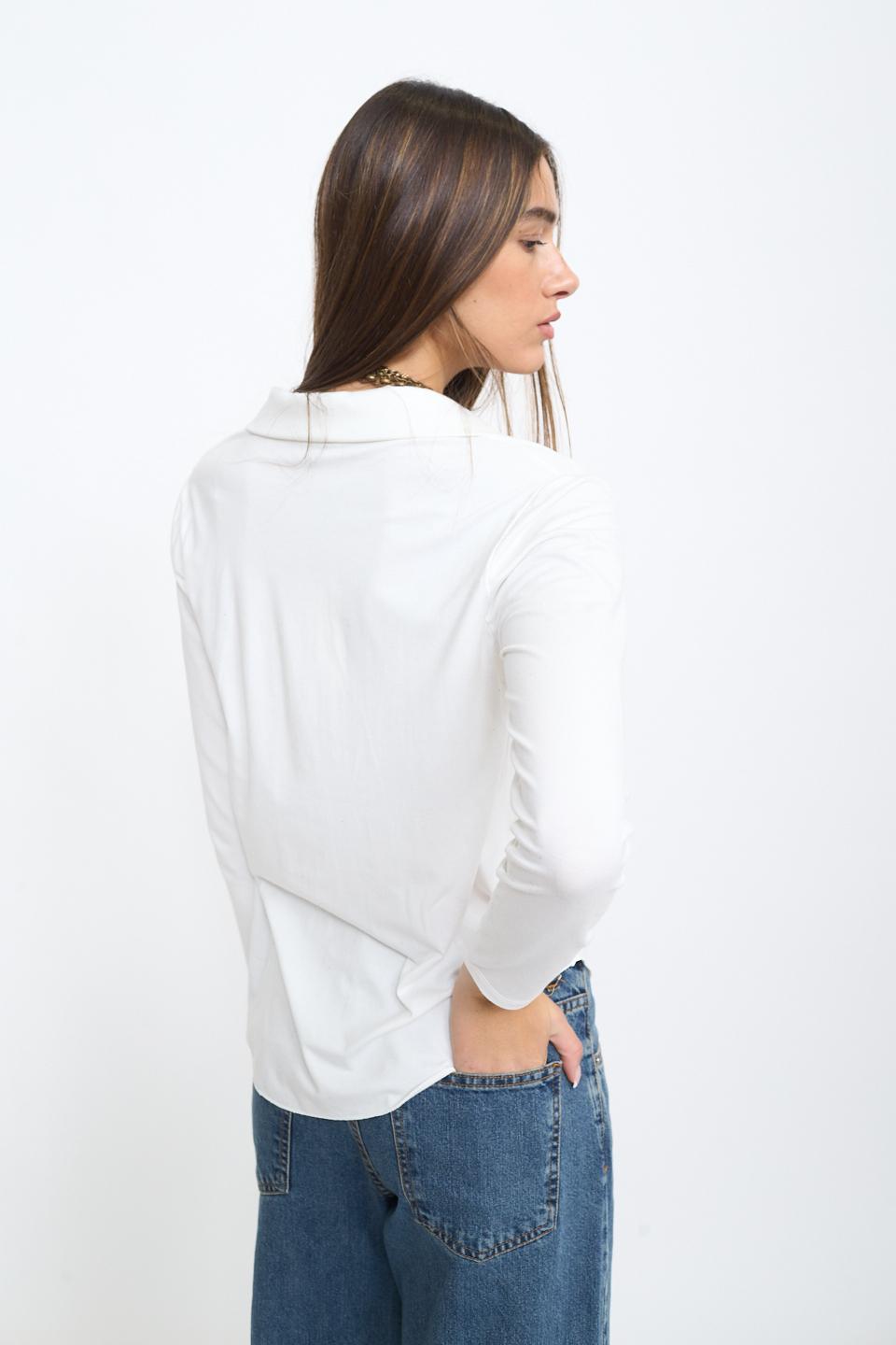 Camicia jersey panna - Autunno - Inverno 2025 | Brend