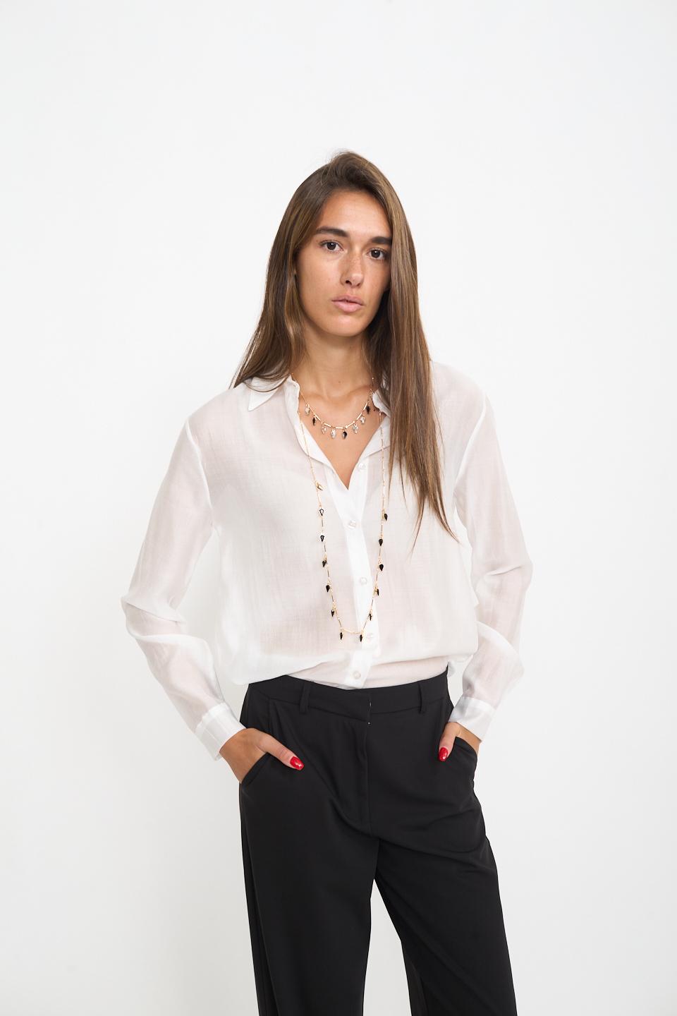 Camicia modello uomo lyocell naturale - Autunno - Inverno 2026 | Brend