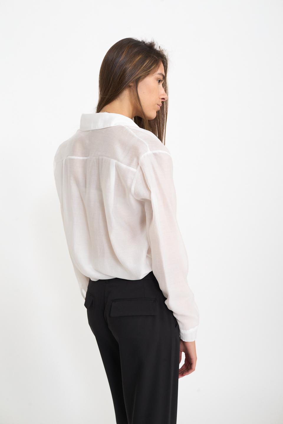 Camicia modello uomo lyocell naturale - Autunno - Inverno 2026 | Brend