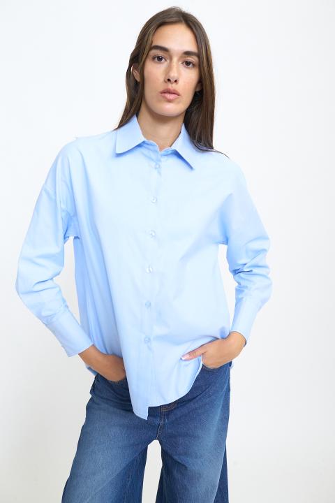 Camicia Oxford celeste - Autunno - Inverno 2025 | Brend