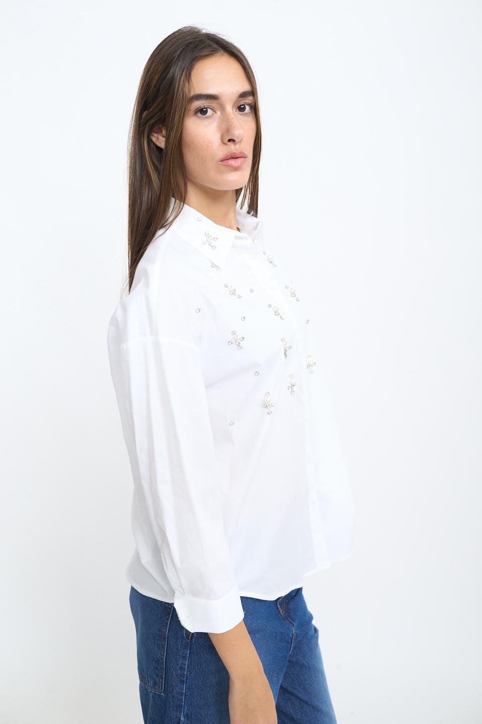 Camicia over multi-applicazioni celeste - Autunno - Inverno 2025 | Brend