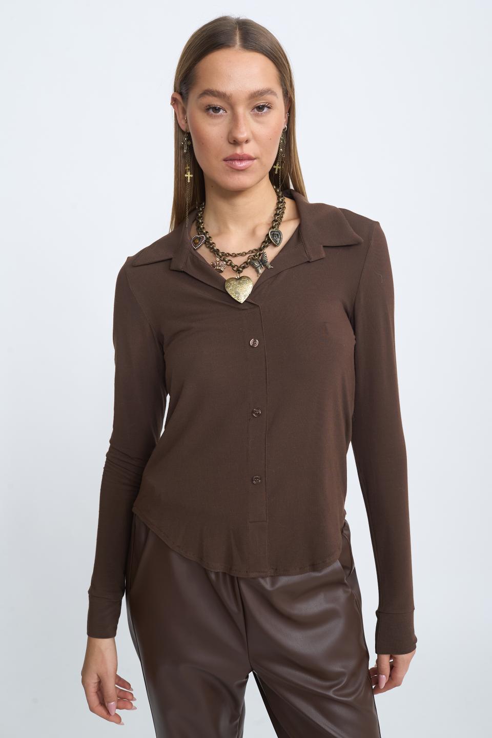 Camicia-polo jersey moro - Autunno - Inverno 2025 | Brend