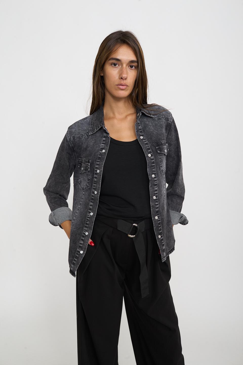 Camicia denim taschini | Brend