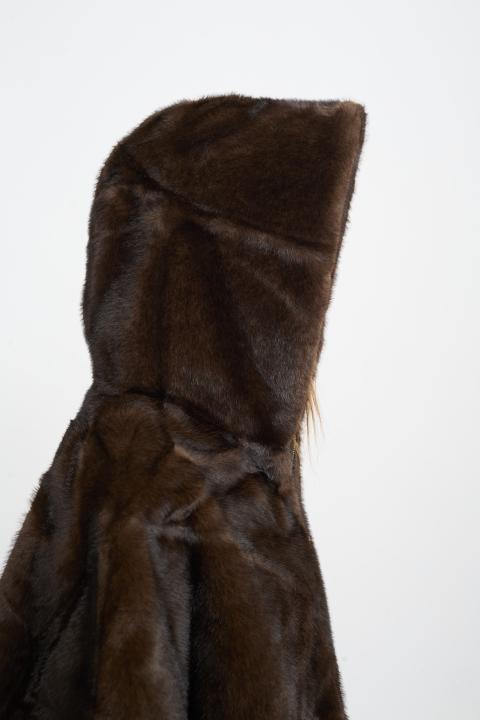 Cappa ecofur marrone - Autunno - Inverno 2025 | Brend