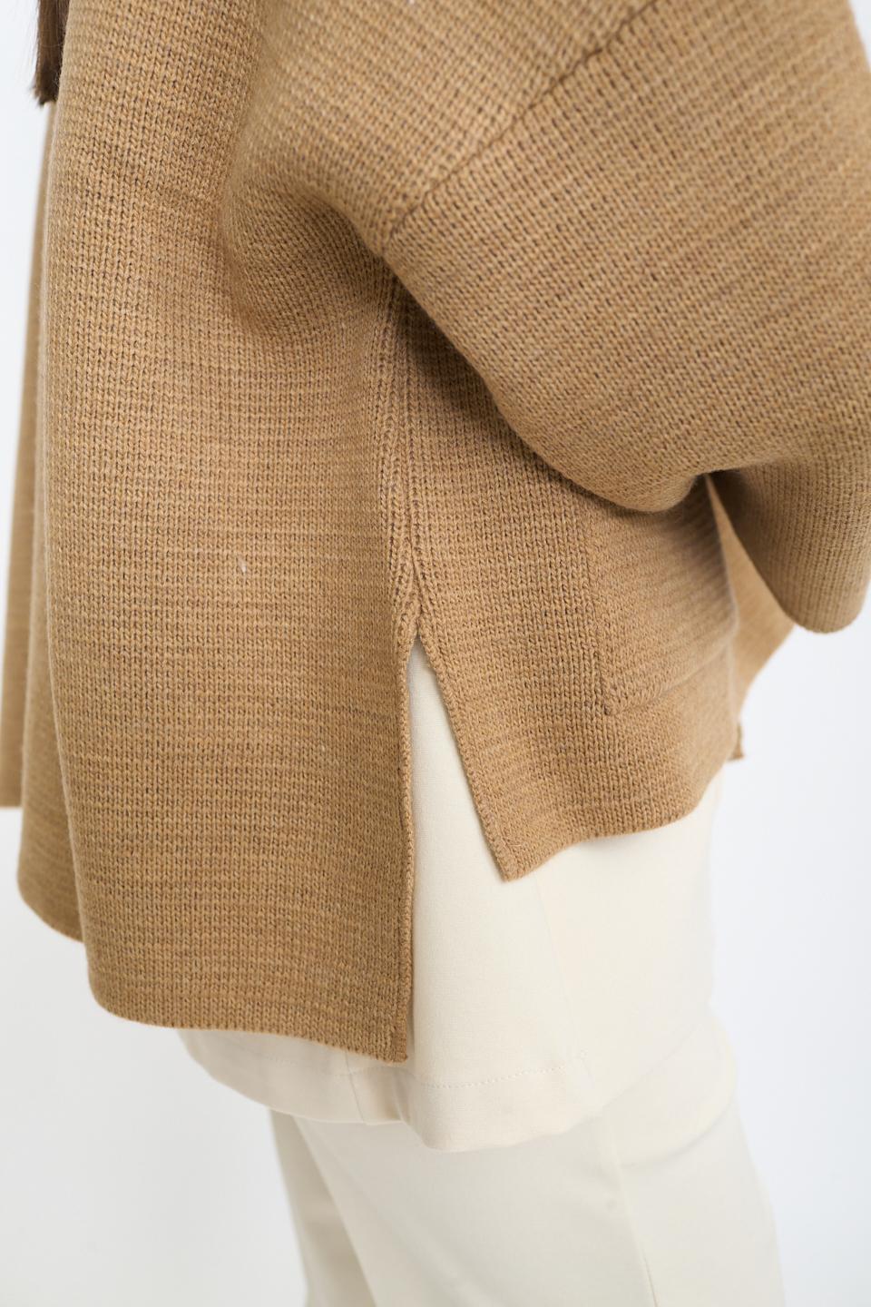 Caban tasche pattina camel - Autunno - Inverno 2025 | Brend