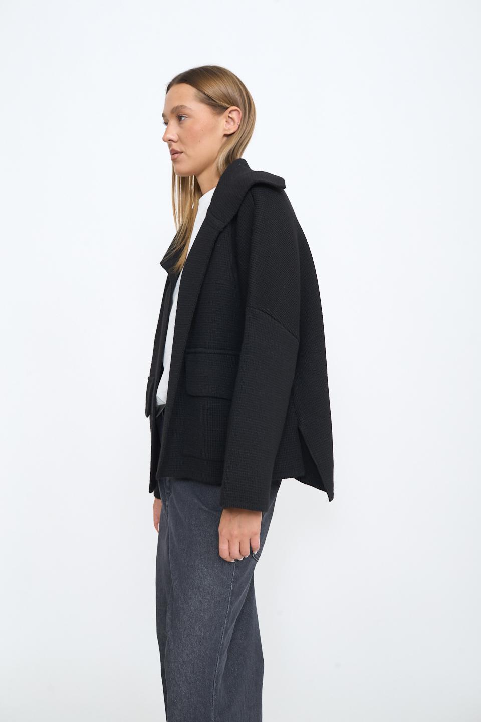 Caban tasche pattina nero - Autunno - Inverno 2025 | Brend