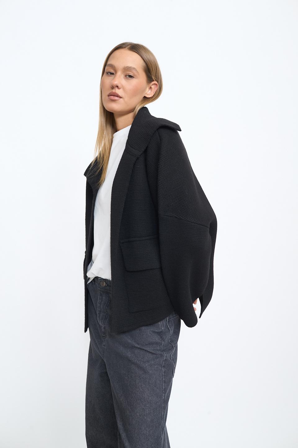 Caban tasche pattina nero - Autunno - Inverno 2025 | Brend