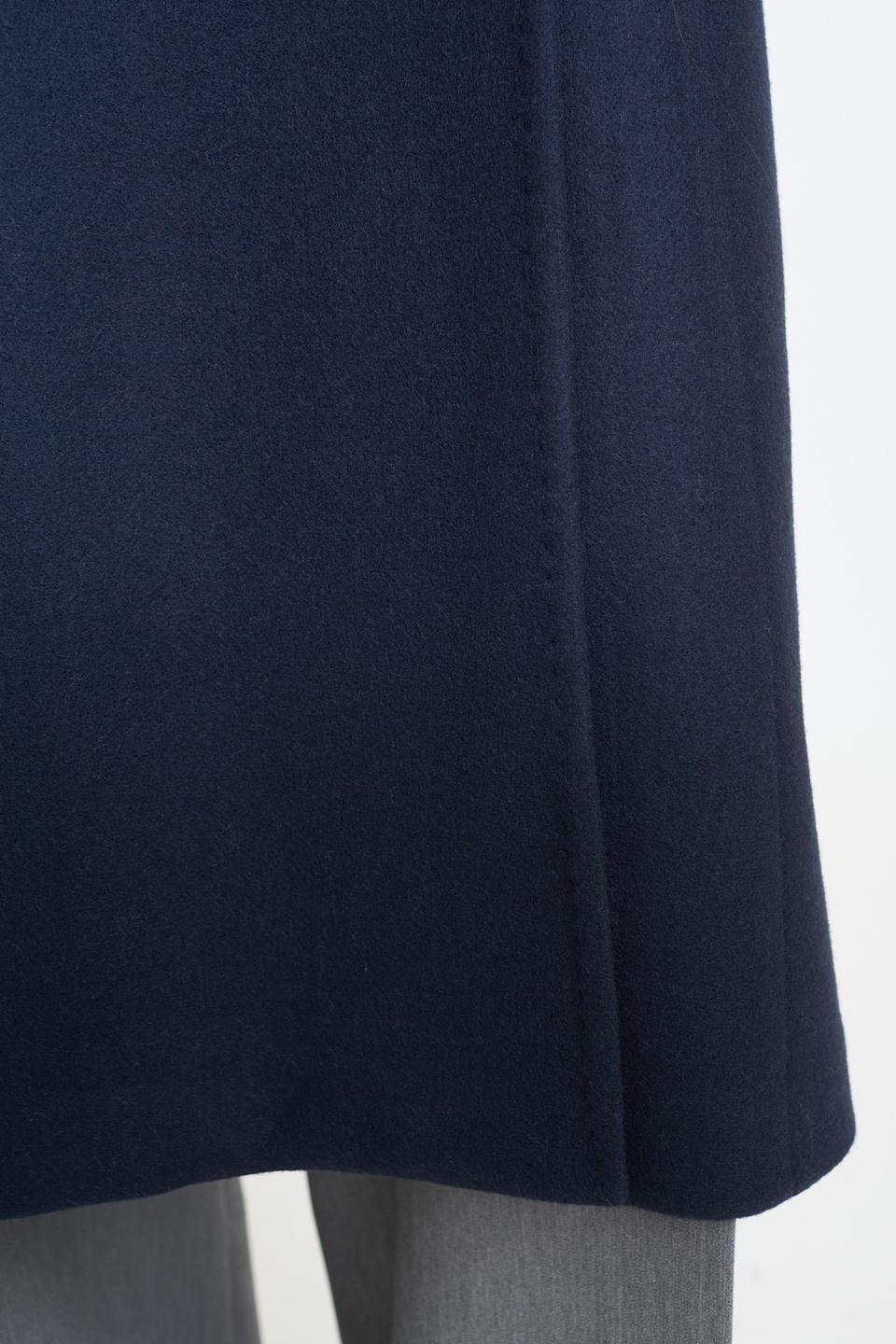 Cappotto doppio petto cinta blu - Autunno - Inverno 2025 | Brend