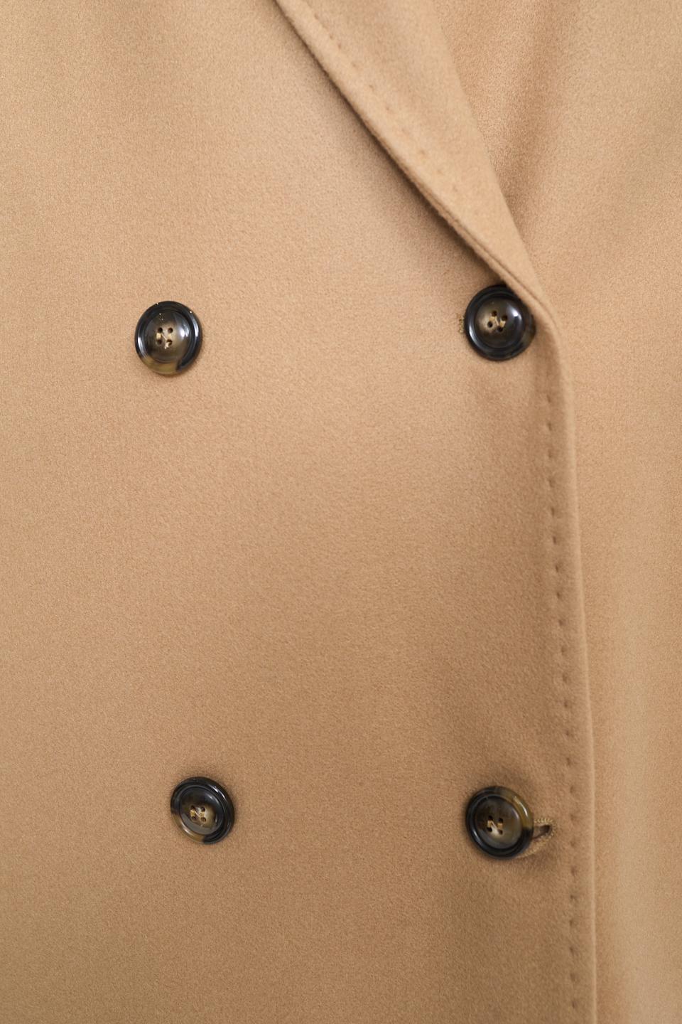 Cappotto 3/4 doppio petto cammello - Autunno - Inverno 2025 | Brend