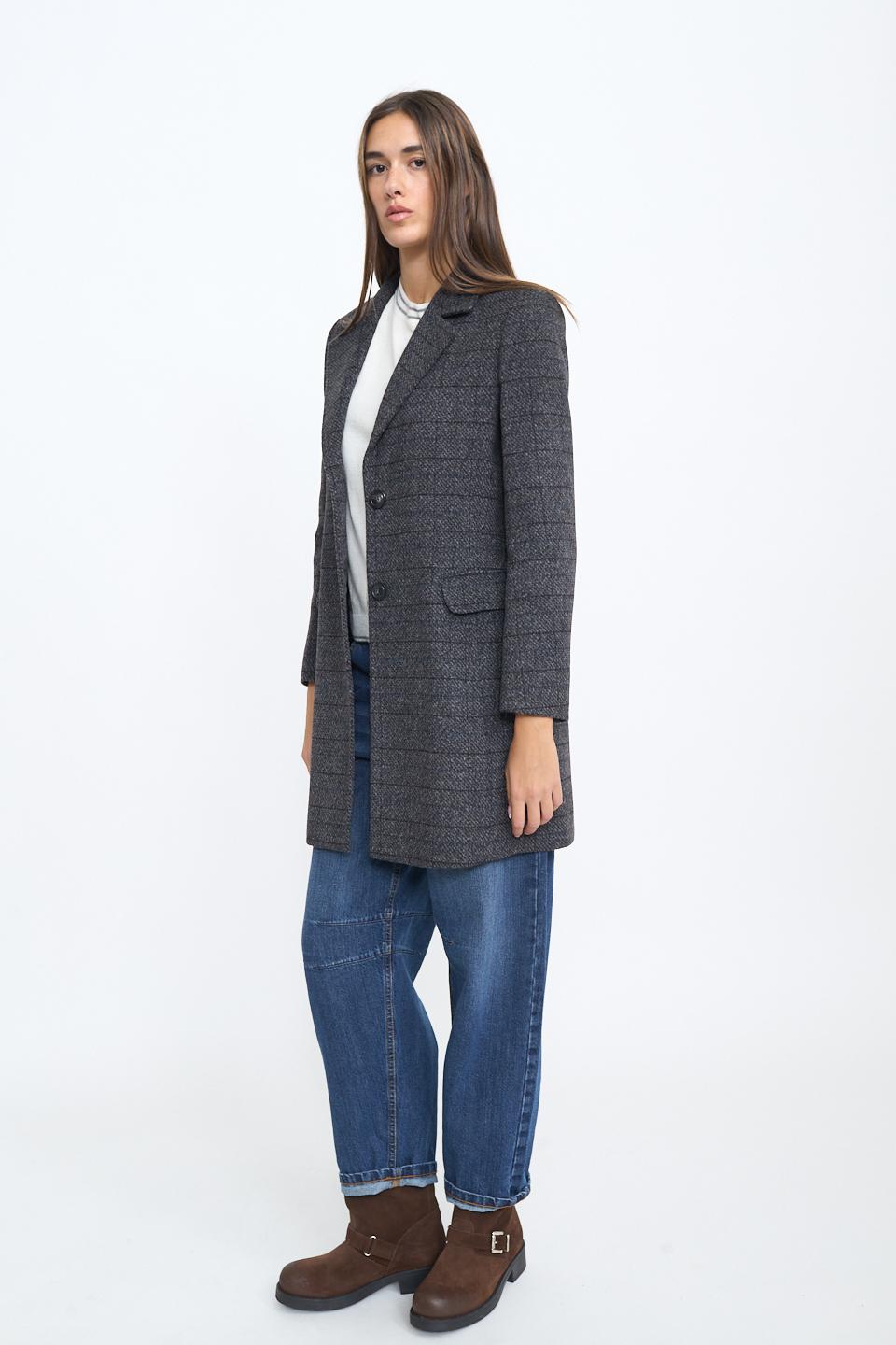 Cappotto revers  pattine grigio - Autunno - Inverno 2025 | Brend
