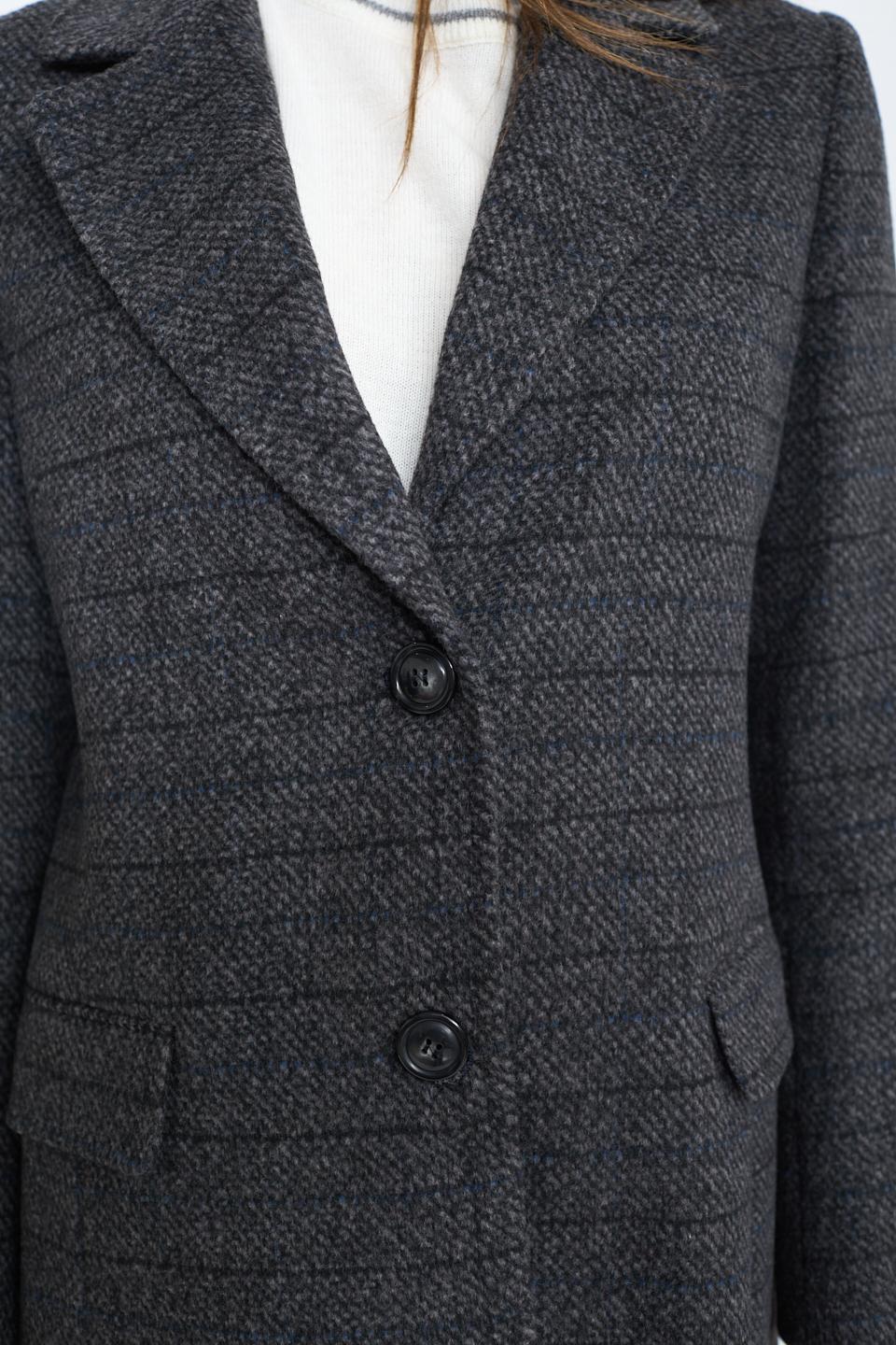 Cappotto revers  pattine grigio - Autunno - Inverno 2025 | Brend