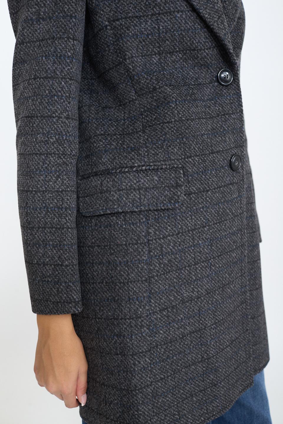 Cappotto revers  pattine grigio - Autunno - Inverno 2025 | Brend