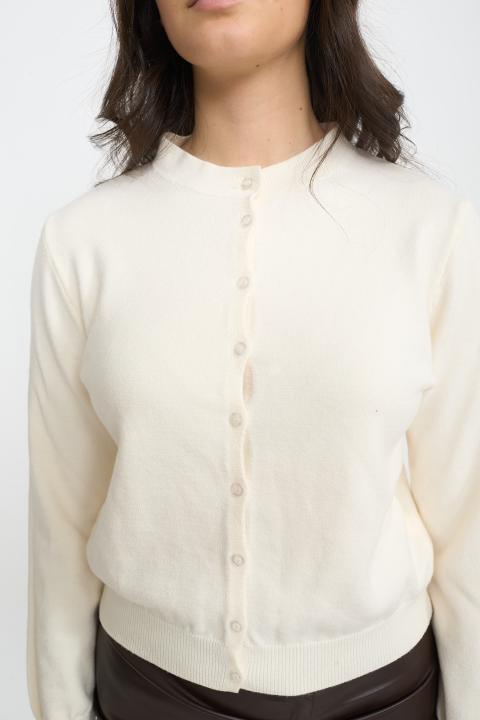 Cardigan bottoni burro - Autunno - Inverno 2025 | Brend