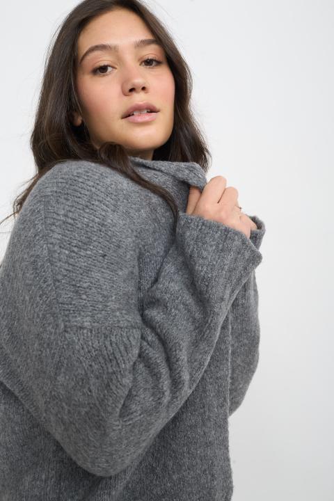 Cardigan grigio medio - Autunno - Inverno 2025 | Brend