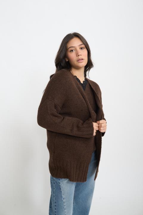 Cardigan marrone - Autunno - Inverno 2025 | Brend