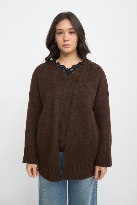 Cardigan marrone - Autunno - Inverno 2025 | Brend