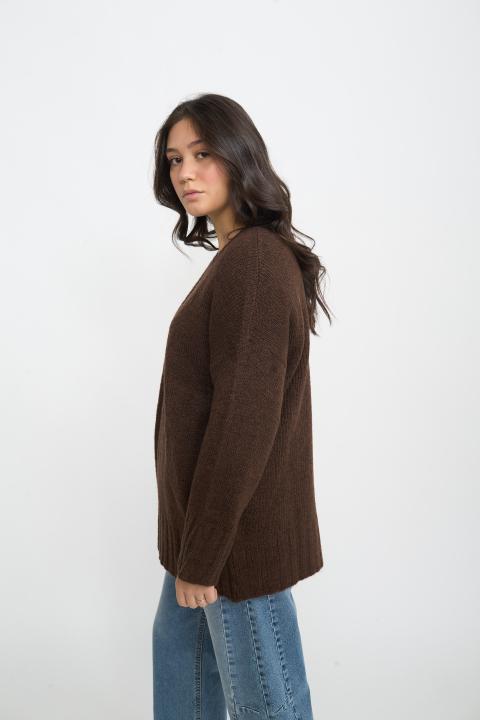 Cardigan marrone - Autunno - Inverno 2025 | Brend